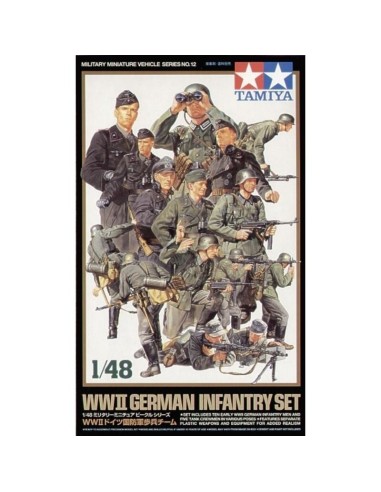 1:35 WWII GERMANY INFANTRY SET